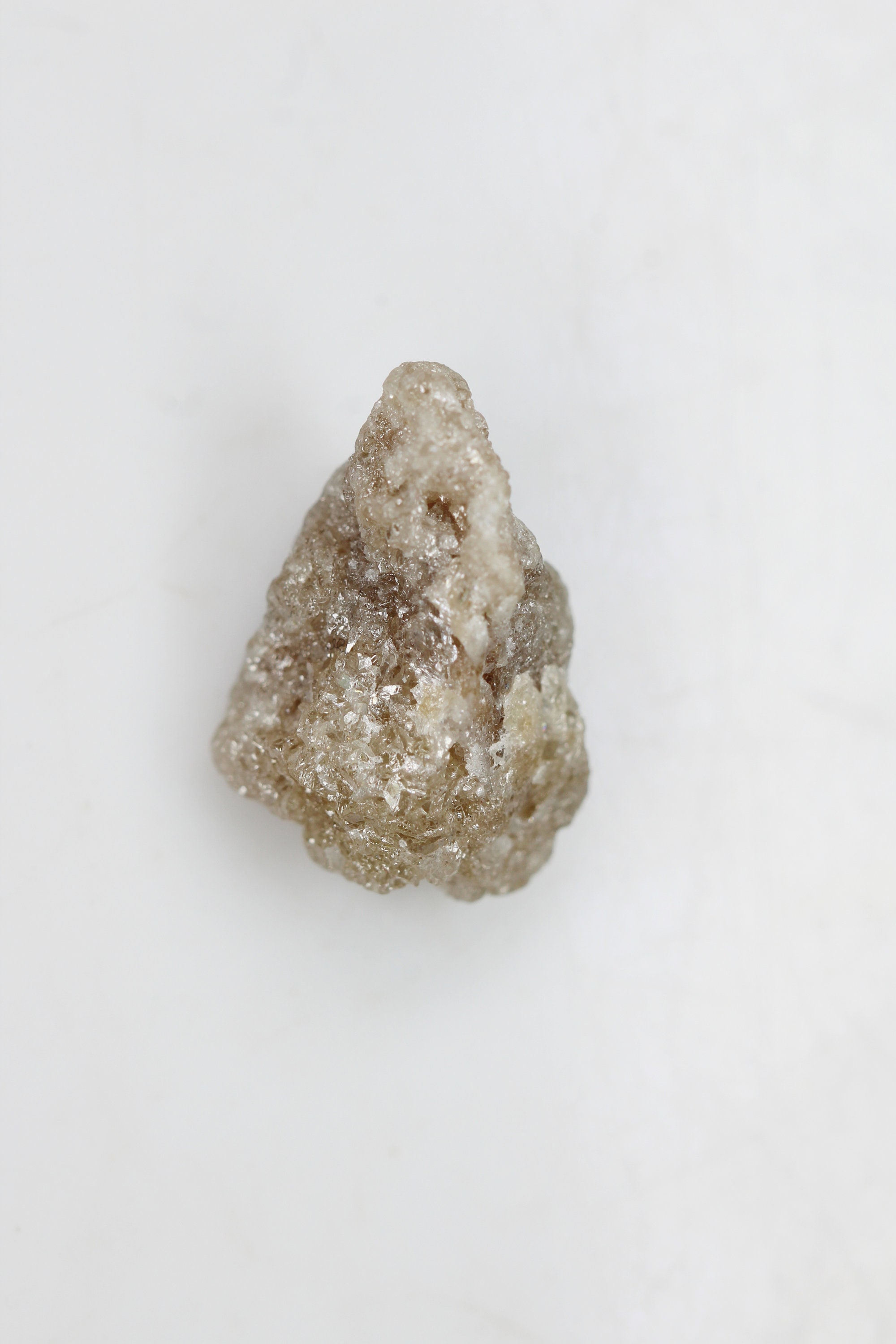 7.19 Ct 14.9 X 10.4 MM Grey Rough Diamond, Grey Raw Diamond, Loose