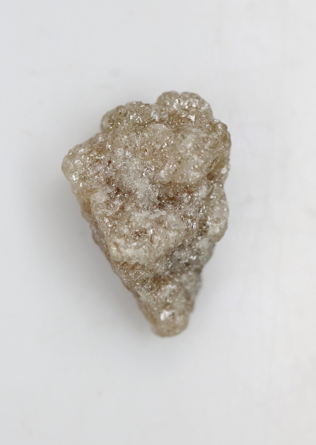 7.19 Ct 14.9 X 10.4 MM Grey Rough Diamond, Grey Raw Diamond, Loose