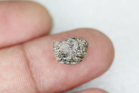 4.05 CT 11.5 X 8.8 MM Uncut Diamond Rough Diamond Brown