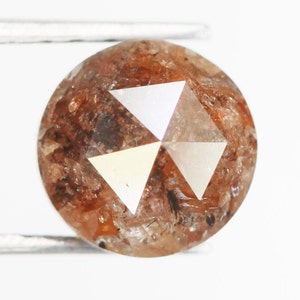 1.17 Ct Natural Loose Diamond, Round Rose Cut Diamond, Brown Diamond, Rose Cut Diamond, Rustic Diamond, Real Diamond, NJ345