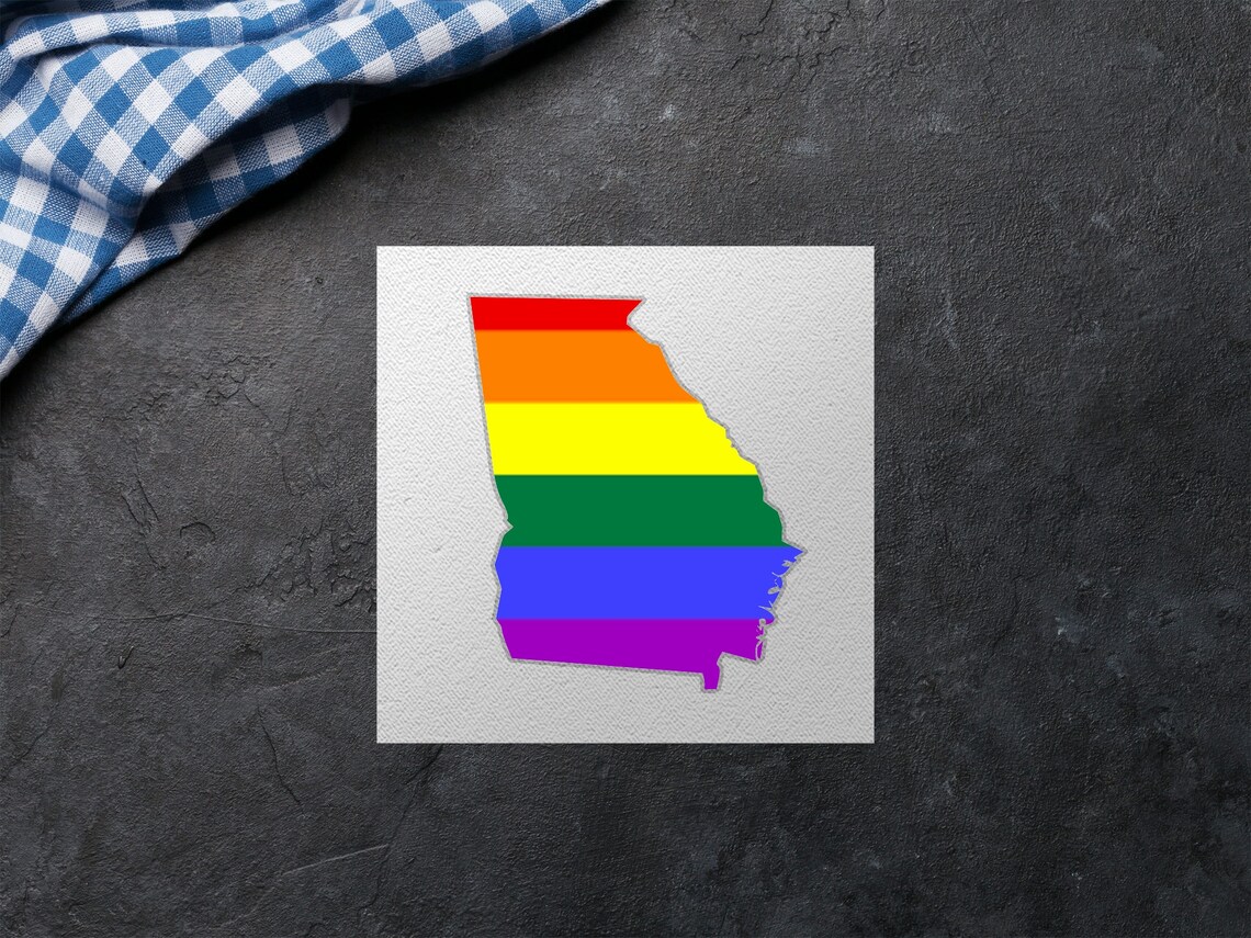 Pride Flag State Flag Cut File Rainbow Pride Flag Etsy UK