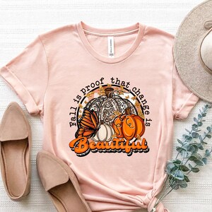 Fall Shirt, Leopard Print Fall Shirt, Thanksgiving Tshirt For Women, Fall Vibes Tshirt, Autumn Shirt, Cute Fall Shirt, Fall Graphic Tees