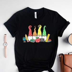 Gnome Teacher Shirt, Back to School Shirts, Teacher Shirt, Teacher Gift Ideas, Teacher Life Shirt, Welcome Back To School, 2022 School Shirt