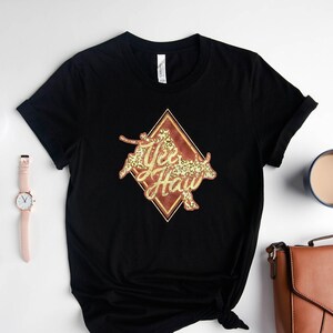 Yee Haw Cowgirl T-Shirt: Western Country Tee