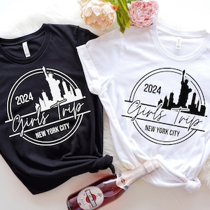 Girls Trip NYC 2024 Shirt: Matching Travel Tees