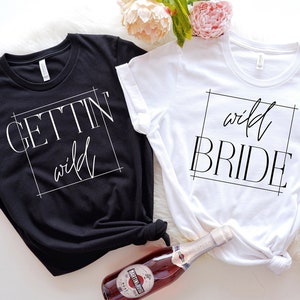 Bachelorette Party Shirts: Bride & Bridesmaid Matching Cotton Tees