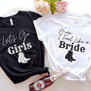 Western Bachelorette Party Shirt: Bride & Team Bride Gift