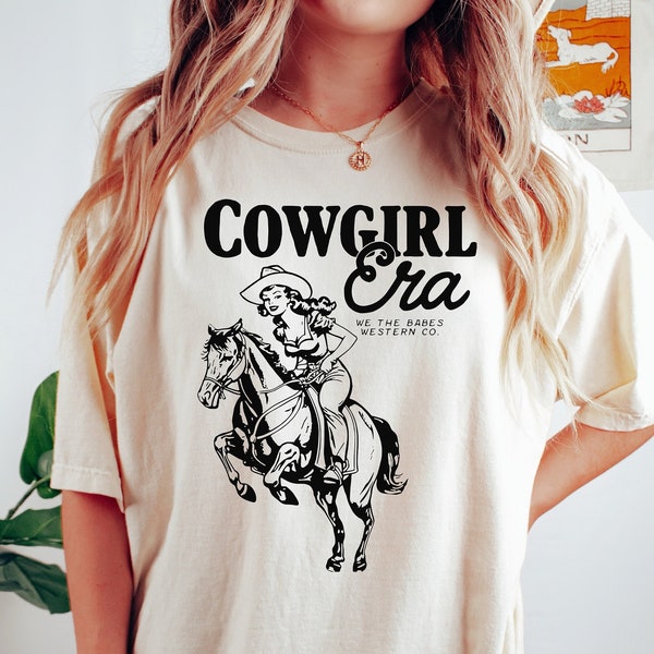 Cowgirl Era Shirt, Western Graphic Tee Women, Trendy Cowgirl Shirt, Country Shirt, Cowgirl Graphic Tee, Western Shirt, Rodeo Shirt, Cowboy