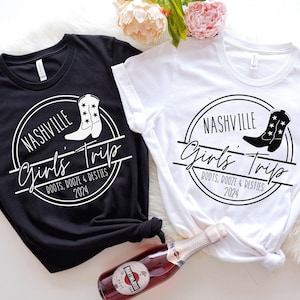 Nashville Girls Trip Shirt, Girls Trip Nashville Shirt, Girls Travel Shirt, Girls Trip Matching Shirt, Girls Vacation Shirt, Road Trip Shirt