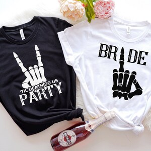 Bride or Die Shirt: Bachelorette Party Bridal Shower Tee