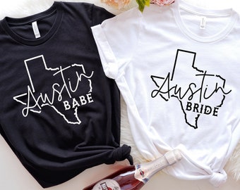 Austin Bachelorette Party Shirts: Bride & Tribe Matching Tees