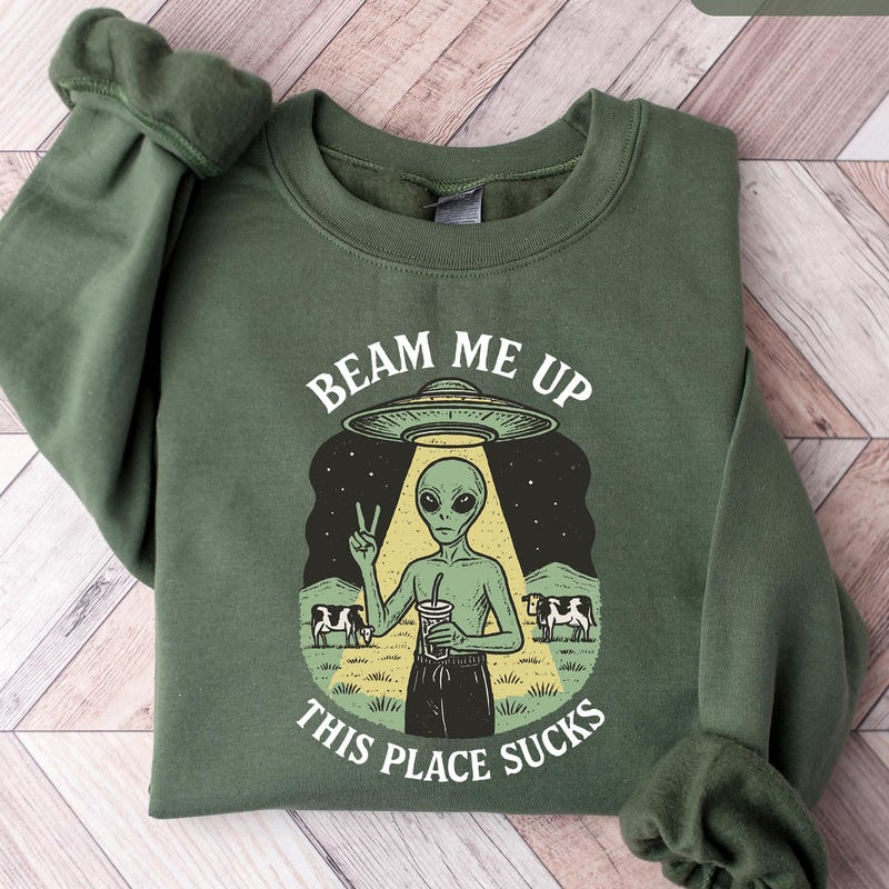 Alien Sweater - Etsy