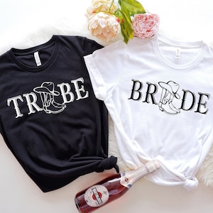 Bride Tribe Shirts, Western Bachelorette Party Favors, Wedding Gifts, Nash Bash, Country Bachelorette Shirt, Team Bride Shirt, Bride Shirt