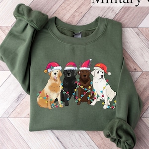 Dog christmas jumper labrador online