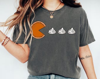 Comfort Colors Pumpkin Pie T-Shirt: Funny Thanksgiving Dinner Shirt