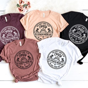 Funny Cruise Shirts For Groups, Family Cruise 2023 Shirt, Cruise Squad, Cruise Tshirts, Matching Cruise Shirts For Friends, Vacation Shirt