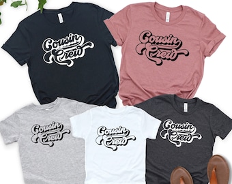 Cousin Crew Shirt: Matching Family Reunion Tee