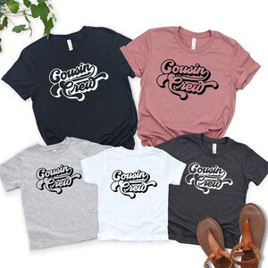 Cousin Crew Shirt: Matching Family Reunion Tee