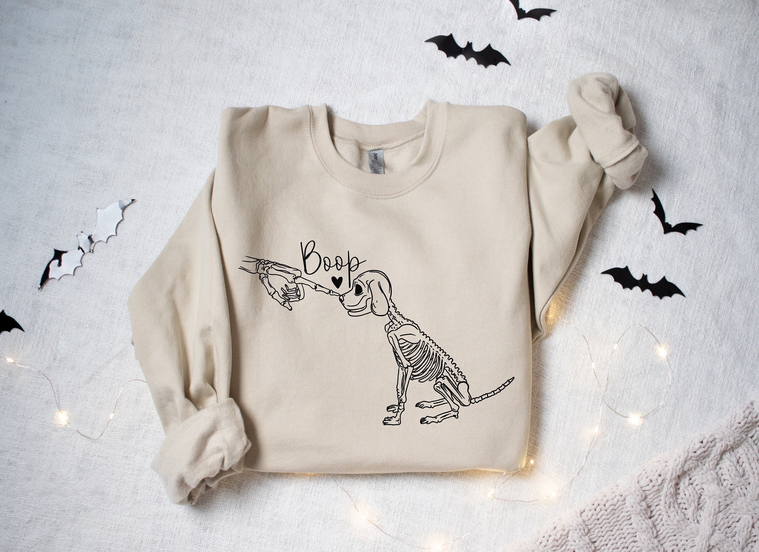Dog Skeleton Sweatshirt Funny Dog Shirt Dog Lover Gifts Dog Mom