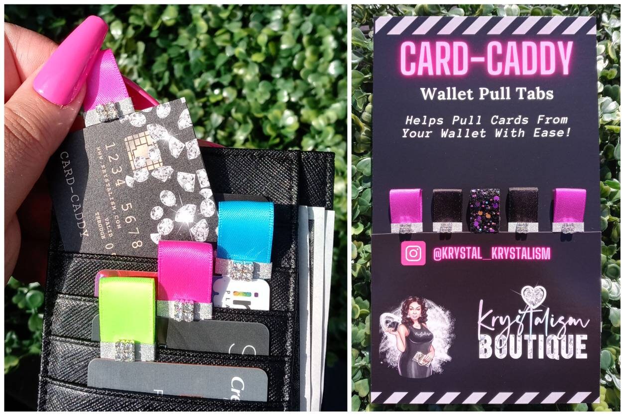 Card Pull Tabs Pull Tabs for Long Nails Card Puller Long - Etsy