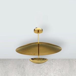 3 Light Elegant Ceiling Flush mount Light - Pendant Mid Century  Sputnik Chandelier light Fixture - Flush Mount Pendant lighting