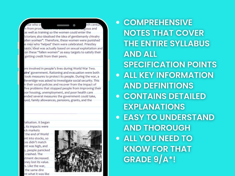 GCSE an Inspector Calls Context Revision Notes Grade 9/A English