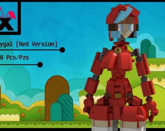 Xotic Waifus: Shygal (rode versie) | Digitale handleiding actiefiguur