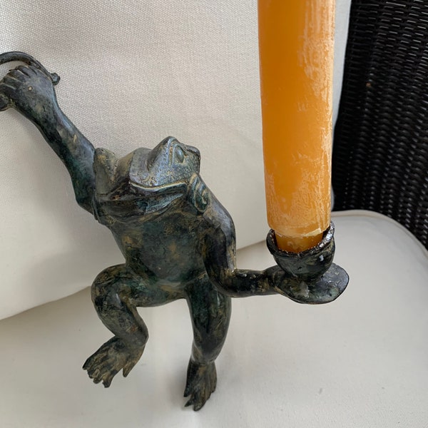 Frog Candle Holder - Etsy