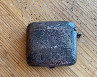 Antique English Sterling Vesta
