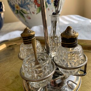Vintage English Condiment Server
