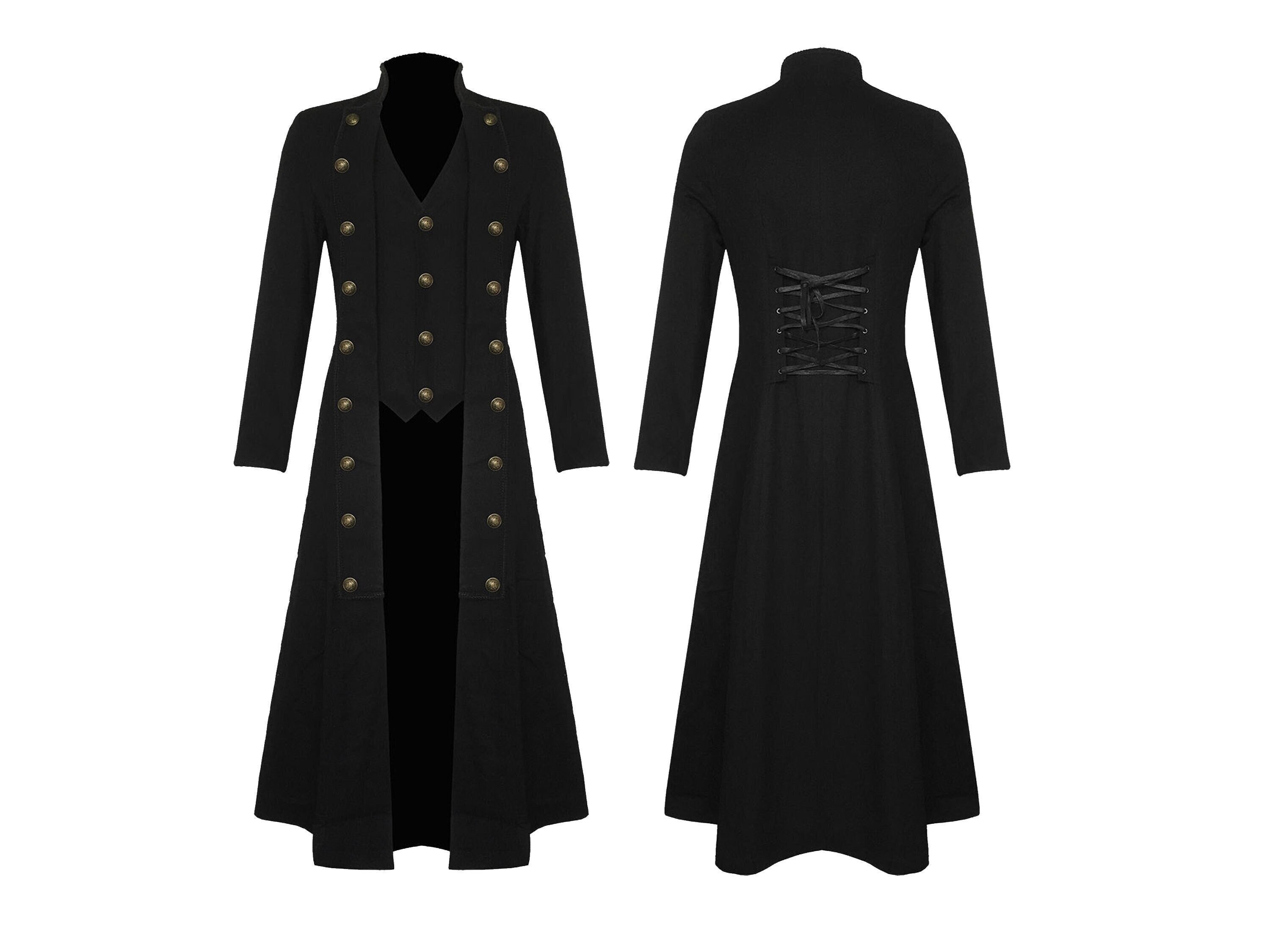 Medieval top trench coat