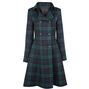 Black Watch Coat - Etsy UK