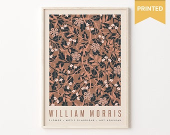 William Morris Poster, William Morris Art Print, Exhibition Art Poster, Morris Flower Print, Morris Wall Decor, William Morris Poster