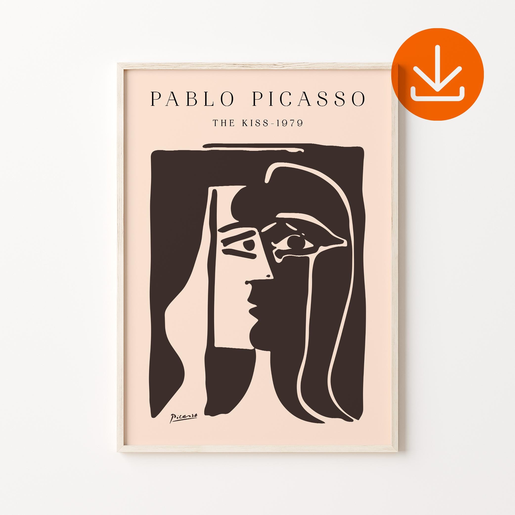 Picasso the kiss - Etsy 日本