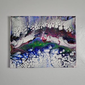 Abstract Art, Fluid Acrylic Pour Painting, Fluid Acrylic Pour Art, Original Art On Canvas, Home Decor