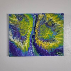 Acrylic Pour Painting, Fluid Acrylic Pour Art, Abstract Art, Original Art On Canvas, Home Decor