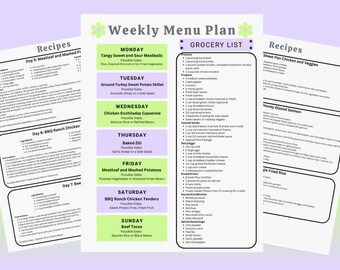August Week 3 Daily Family Dinner Menu | Meal Planning | Dinner Ideas | Weekly Meal Plan | Dinner Menu | What's for Dinner | Family Dinners