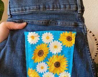 【COLOR iN ID】Side hand painted jeans Jeans | Kaws Hand Painted Jeans 3132 | Poshmark
