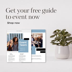 Event Proposal Planner – Editable & Printable Event Planning Template for Weddings, Parties, Corporate Events