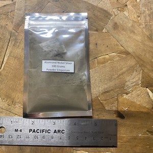 Atomized Nickel Silver/Cupronickel - Cold Casting Powder, Resin Fill, Metal Inlay, Orgonite