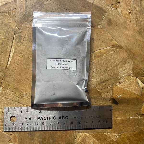 Atomized Aluminum - Cold Casting Powder, Resin Fill, Metal Inlay, Orgonite