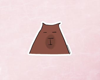 Adesivo Capibara "Judy"
