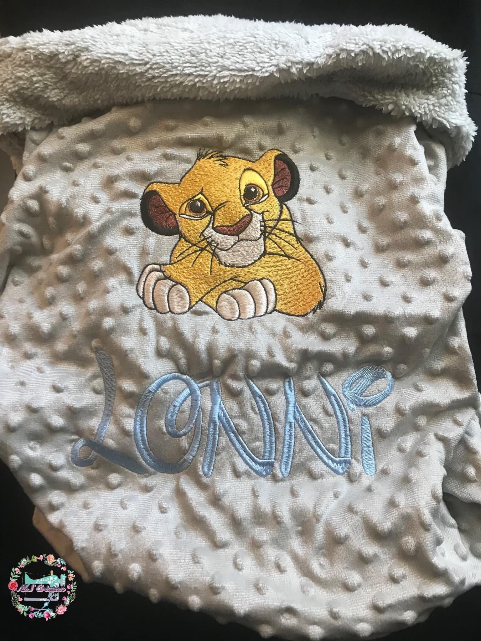 Couverture Simba Personnalisé