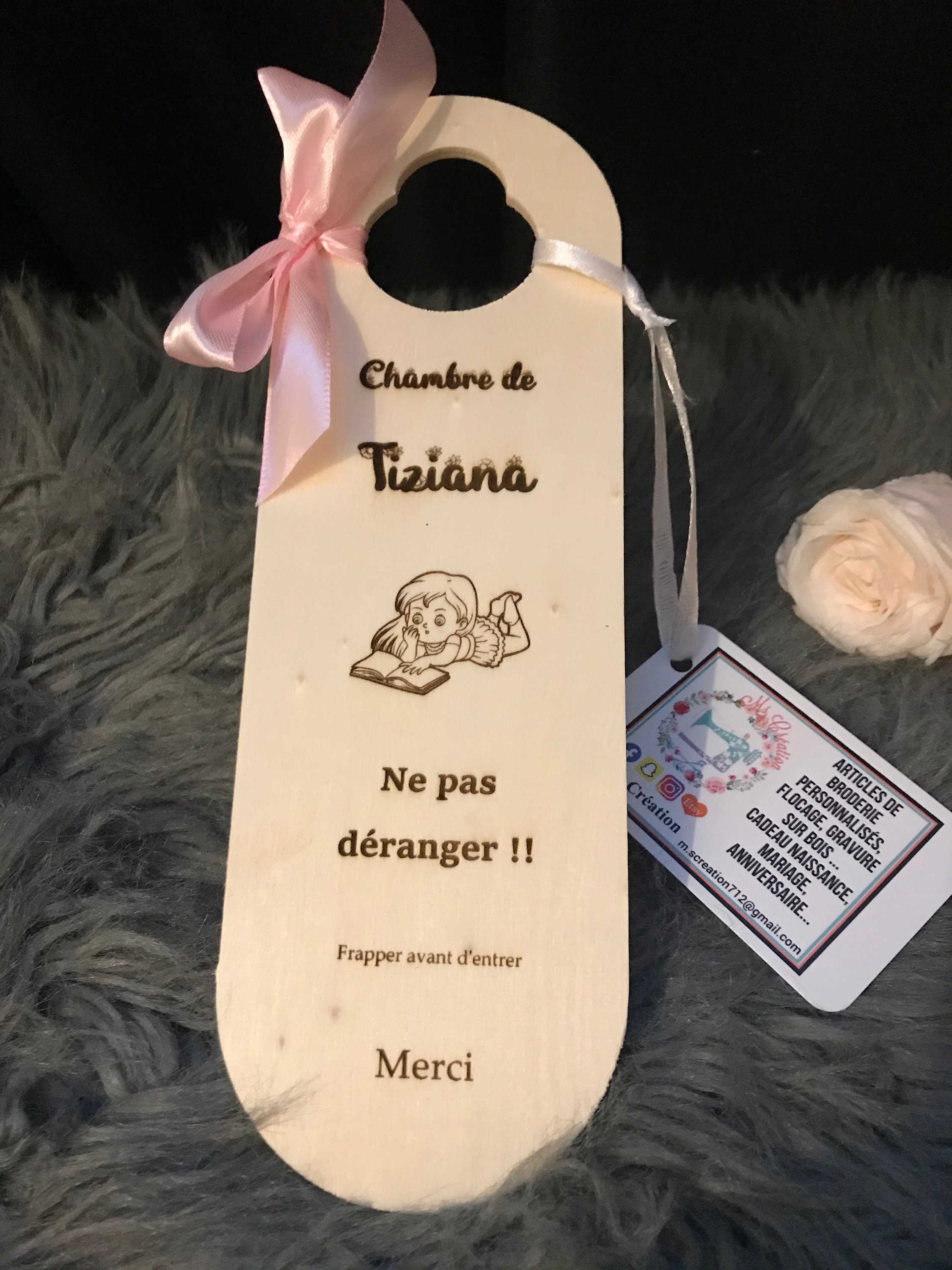 Accroche Porte/Déco Personnalisé