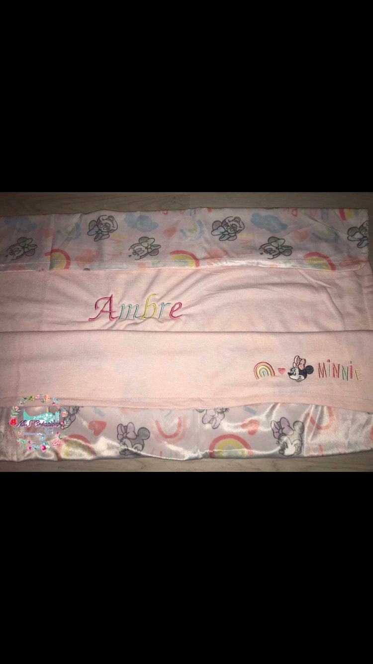 Couverture Minnie Personnalisé