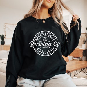 Mama&#39;s Boobery Sweatshirt • Funny Breast Feeding Shirt • Soft Cozy Mom Sweater • Push Present • New Mom Gift