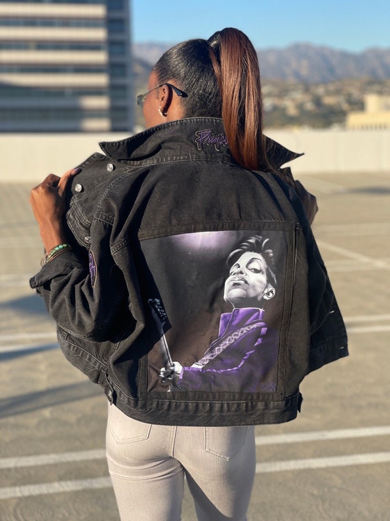 purple rain jacket