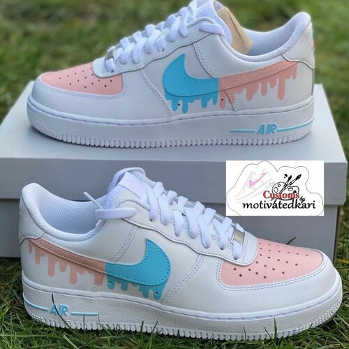custom air force 1 pink