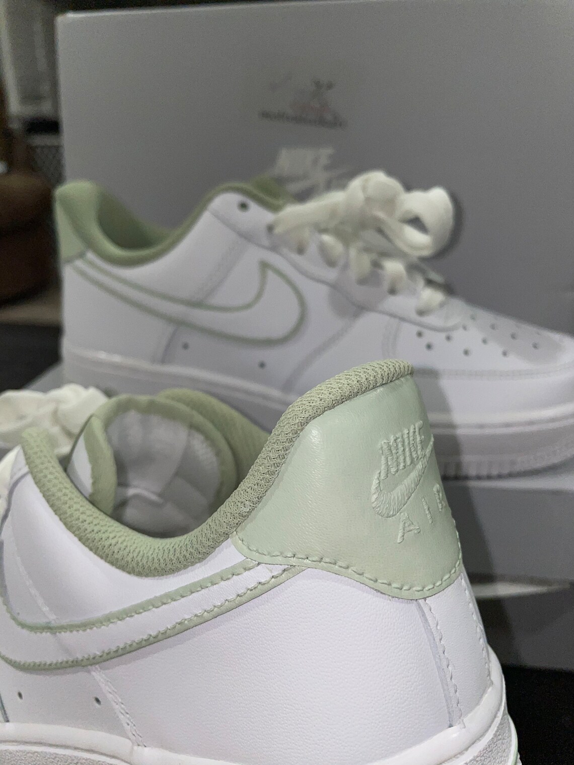 custom air force 1 sage