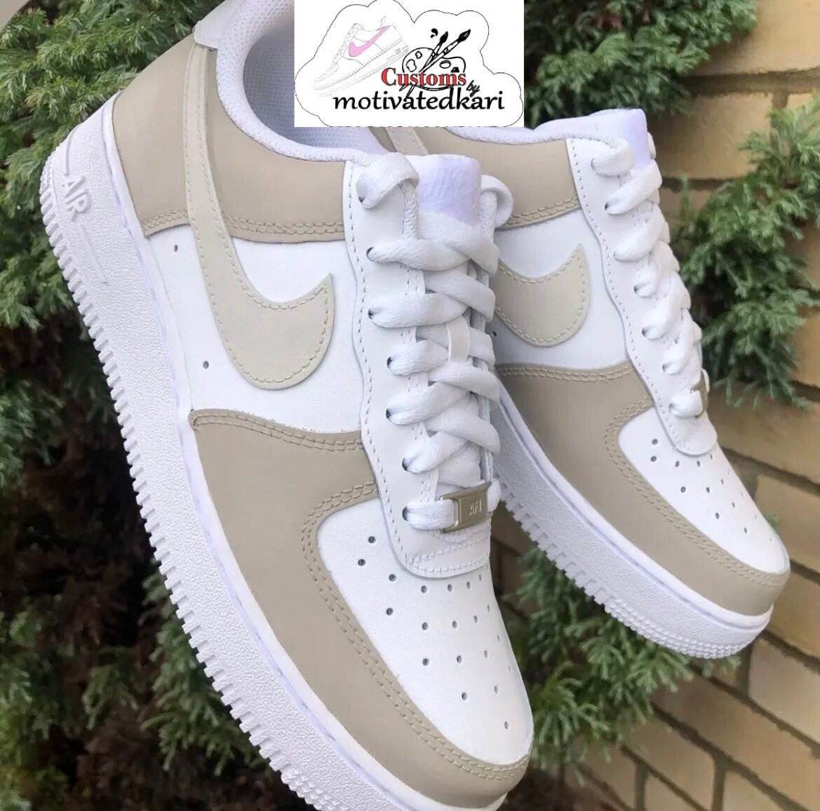 Nike air force 1 beige tones Clearance